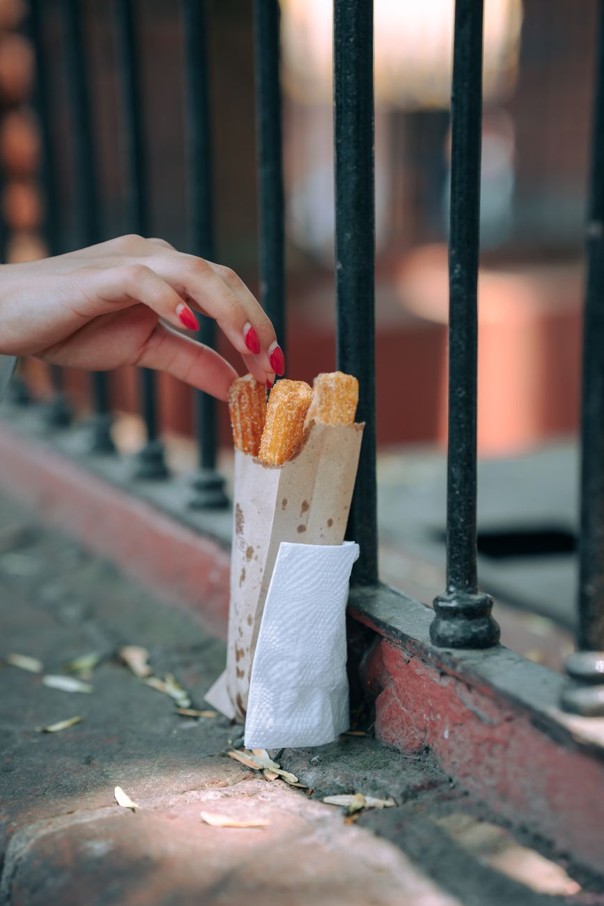 Marquesitas street food cart in Valladolid