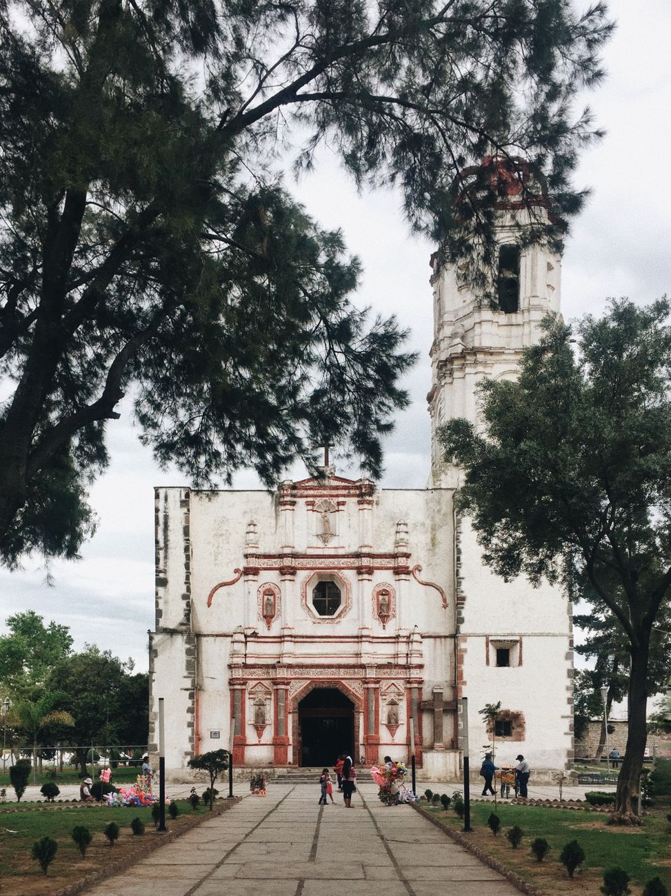 Templo de Santo Domingo church in Uayma near Valladolid